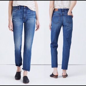 Madewell the perfect vintage high rise jeans in 26